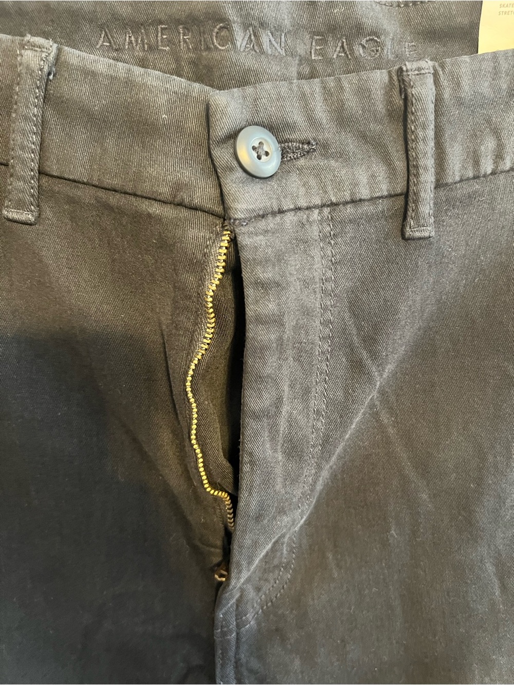 NWT! American Eagle Outfitters Stretch Skater Trouser - Black | Women’s 20 - Picture 4 of 8